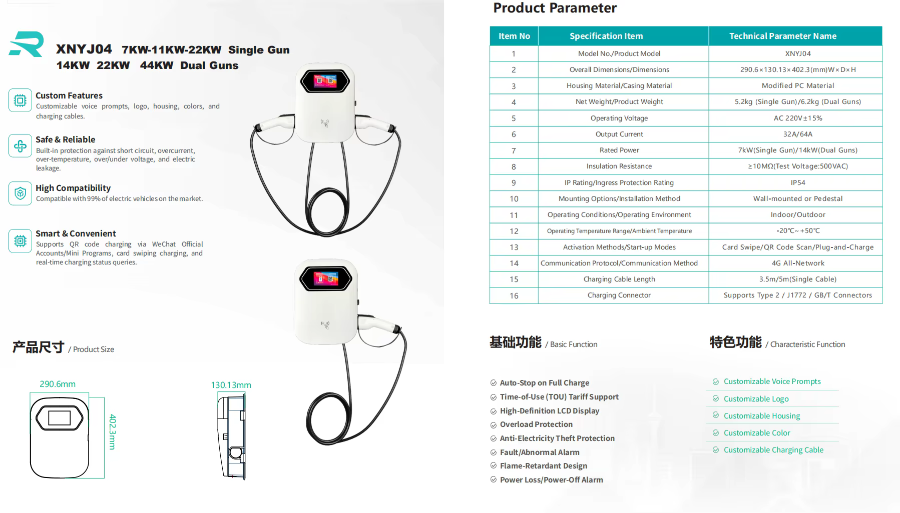 AC Commercial Charger